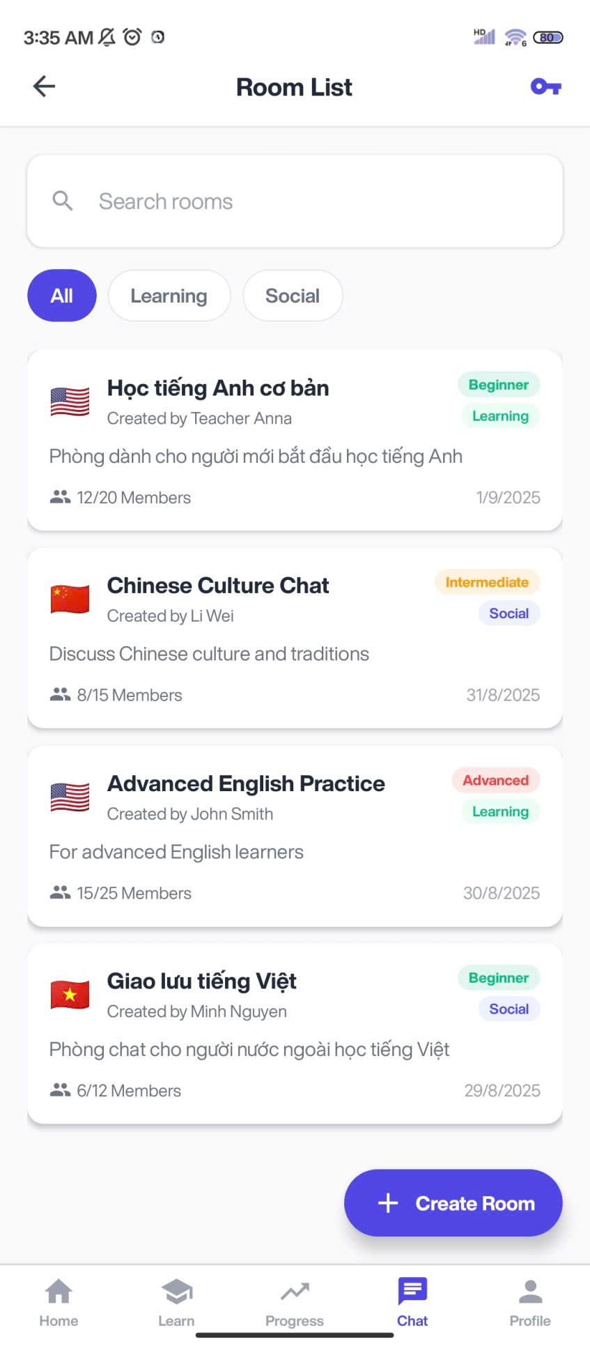 LinguaMonkey - Platform learning language online demo 4