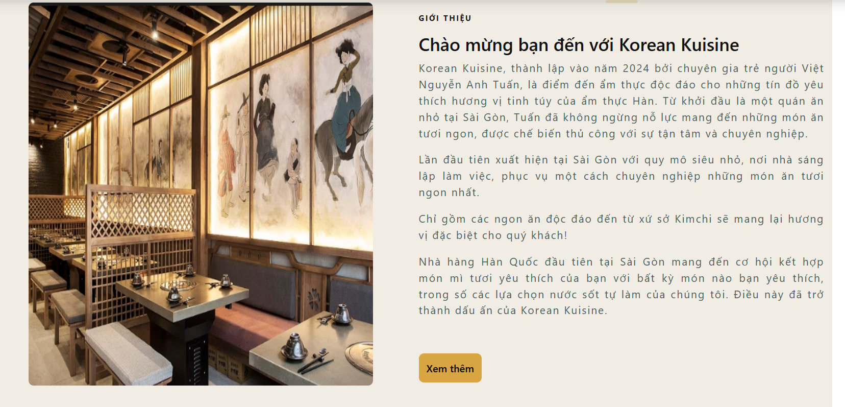Restaurant Web Application demo 2