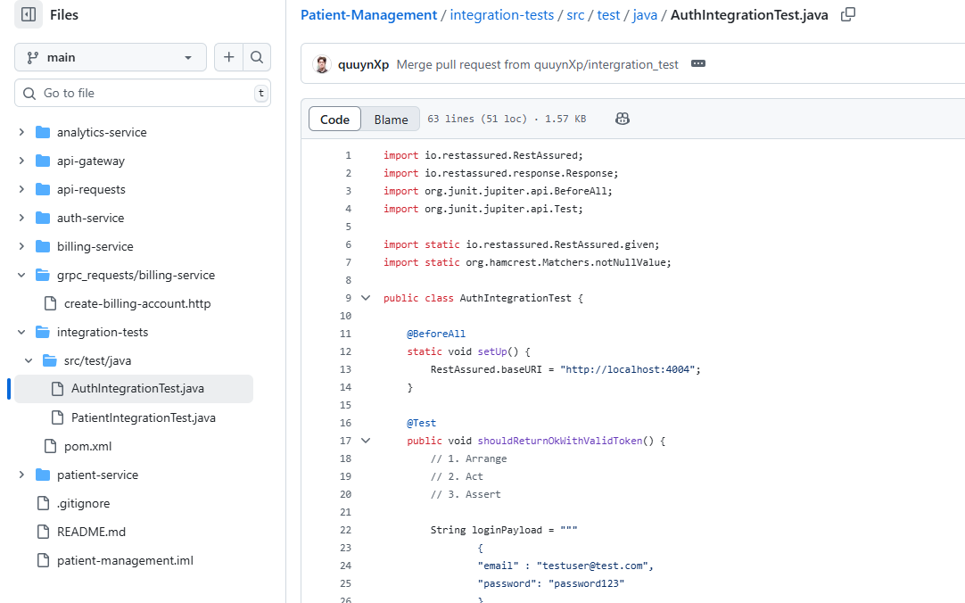 Patient Management System demo 4